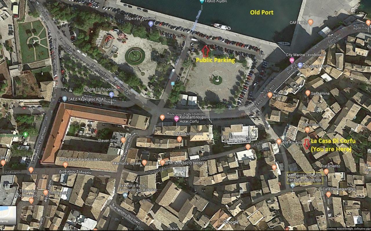 La Casa Di Corfu Apartment Corfu  ภายนอก รูปภาพ